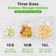 thumbnail image 4 of BoxLegend Vacuum Sealer Bags,3 Sizes 30 Pcs Reusable Food Seal Bags,Works for All Handheld Vacuum Sealer, 4 of 8