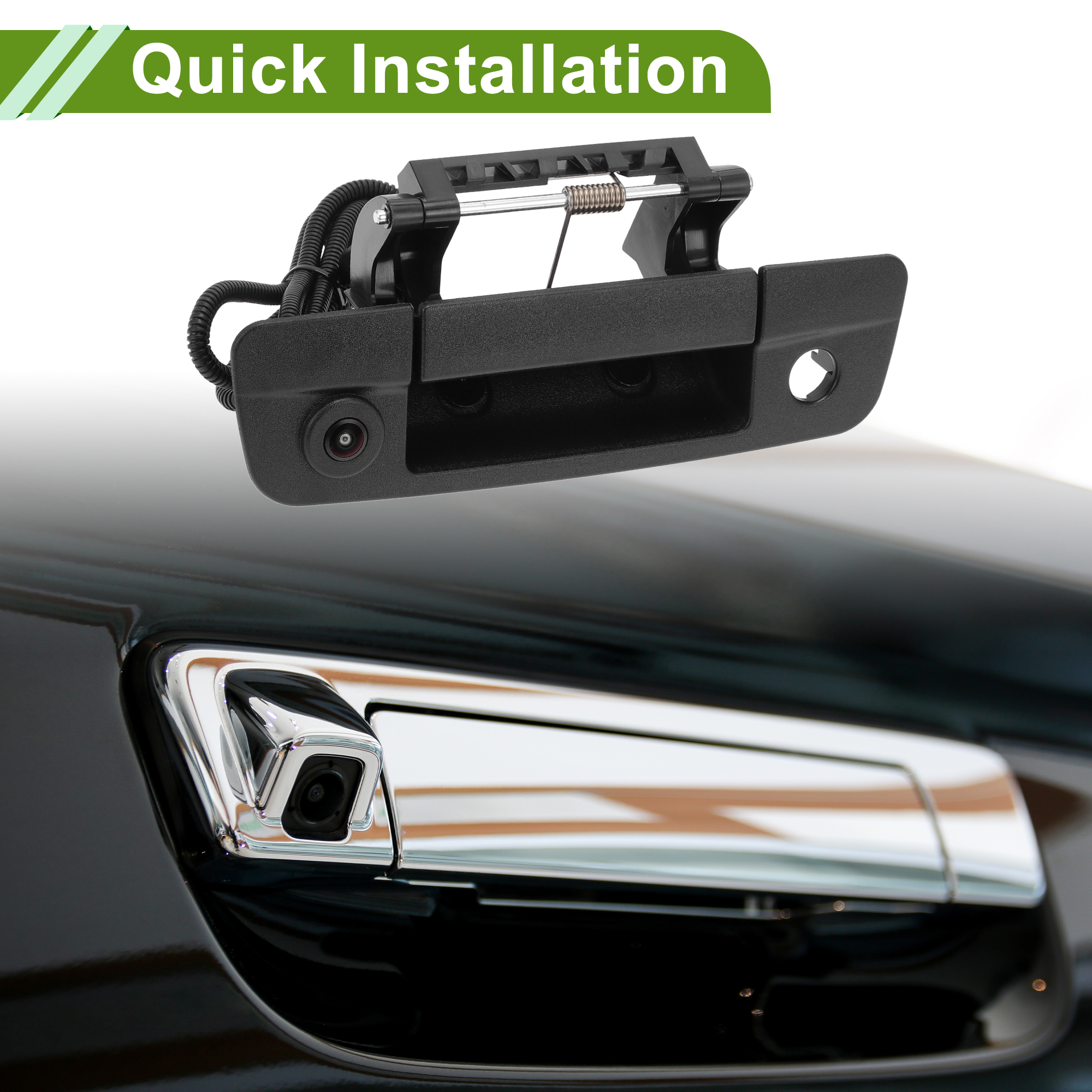 Unique Bargains Tailgate Handle Backup Camera for Ram 1500 2500 2013-2018