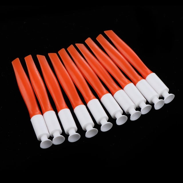 10 Unids Puntas De Uñas Postizas Portátiles Con Doble Punta De Succión Stick Stick Uñas Herramientas Macarena Nail Suction Cup Stick