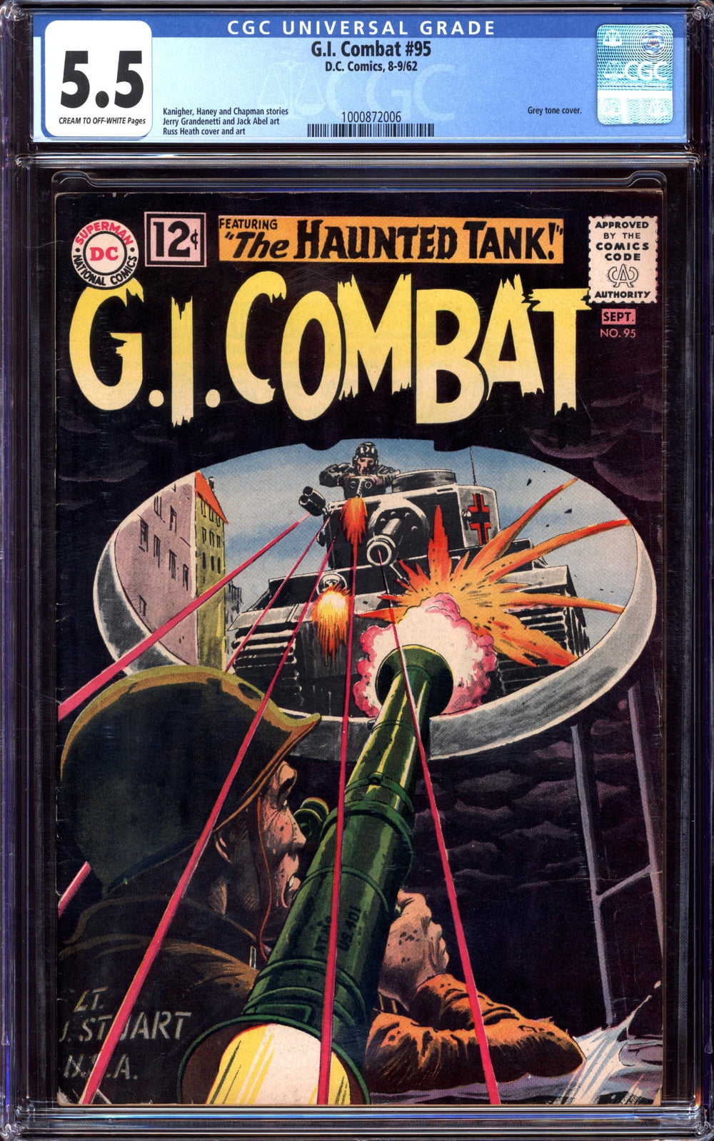 Cover of G.I. Combat #95