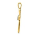 thumbnail image 2 of 14k Polished Gold Cross Pendant with Heart Accent for Men and Women Diamond Religious Jewelry Symbol of Faith and Love Sleek Spiritual Design with Classic Round Edges, 2 of 6