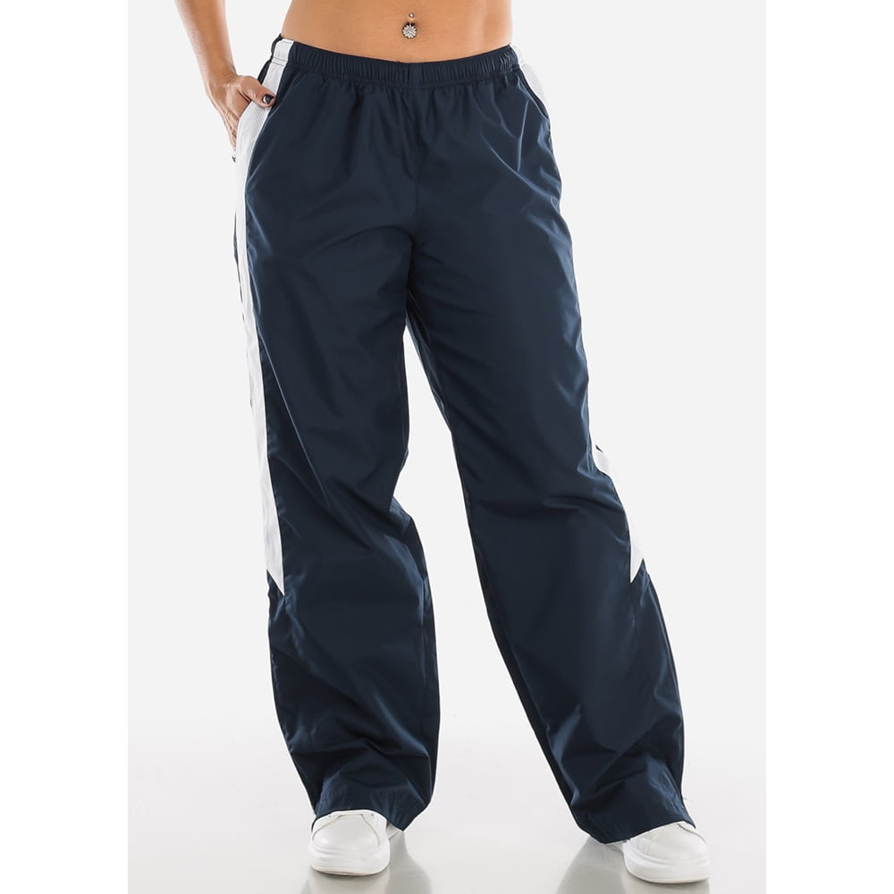 womens track pants with zipper legs