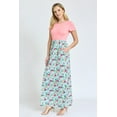 thumbnail image 3 of Short Sleeve Spring Blossom Maxi Dress | S-3X, 3 of 14