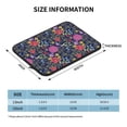 thumbnail image 3 of Bingfone Floral Laptop Sleeve Case 13 inch , 360° Protective Computer Carrying Bag, 3 of 8