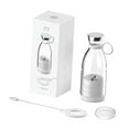 thumbnail image 2 of Licuadora portátil mini, licuadora inalámbrica para batidos, exprimidor de frutas para acampar, salir, deportes en interiores y exteriores, uso diario Blanco, 2 of 9