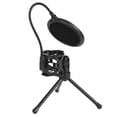 thumbnail image 3 of Soporte De Choque Para Micrófono, Soporte De Escrito Liviano Y Portátil, Con Ajuste De 360 ​​​​y Posicionamiento Preciso, Filtro De Micrófono Moderno Para Estudio De, 3 of 7