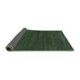 thumbnail image 2 of Ahgly Company Indoor Square Abstract Turquoise Blue Modern Area Rugs, 6' Square, 2 of 4