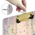 thumbnail image 6 of FORMRS Acrylic Clipboard with Low Profile Clip Standard A4 Letter Size, 12.5" x 9", Night Deer, 6 of 8