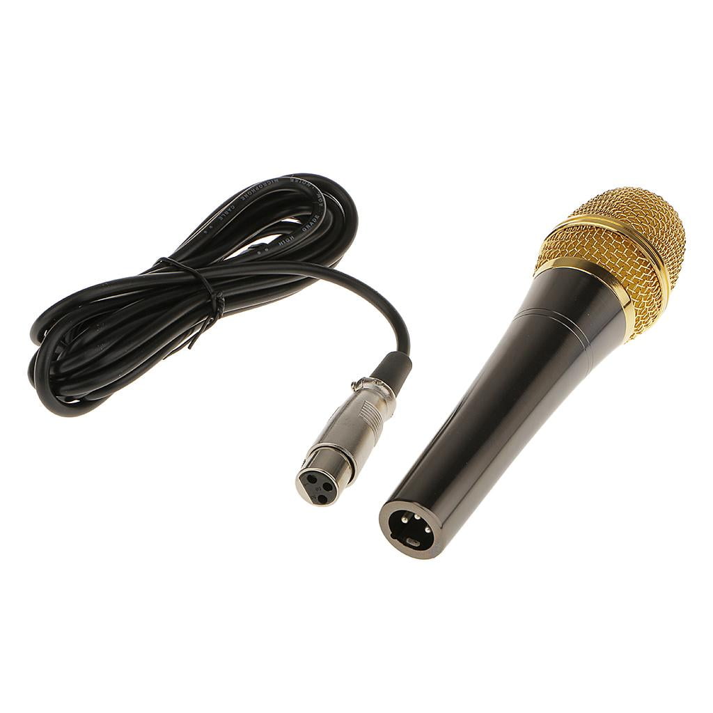 LeeQinersw PC-M10 Condenser Microphone Studio Microphone Microphone Microphone Black Gold