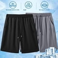 thumbnail image 5 of Loose Fit Men's Summer Shorts Fashionable Five Point Stretch Shortsღ, 5 of 8