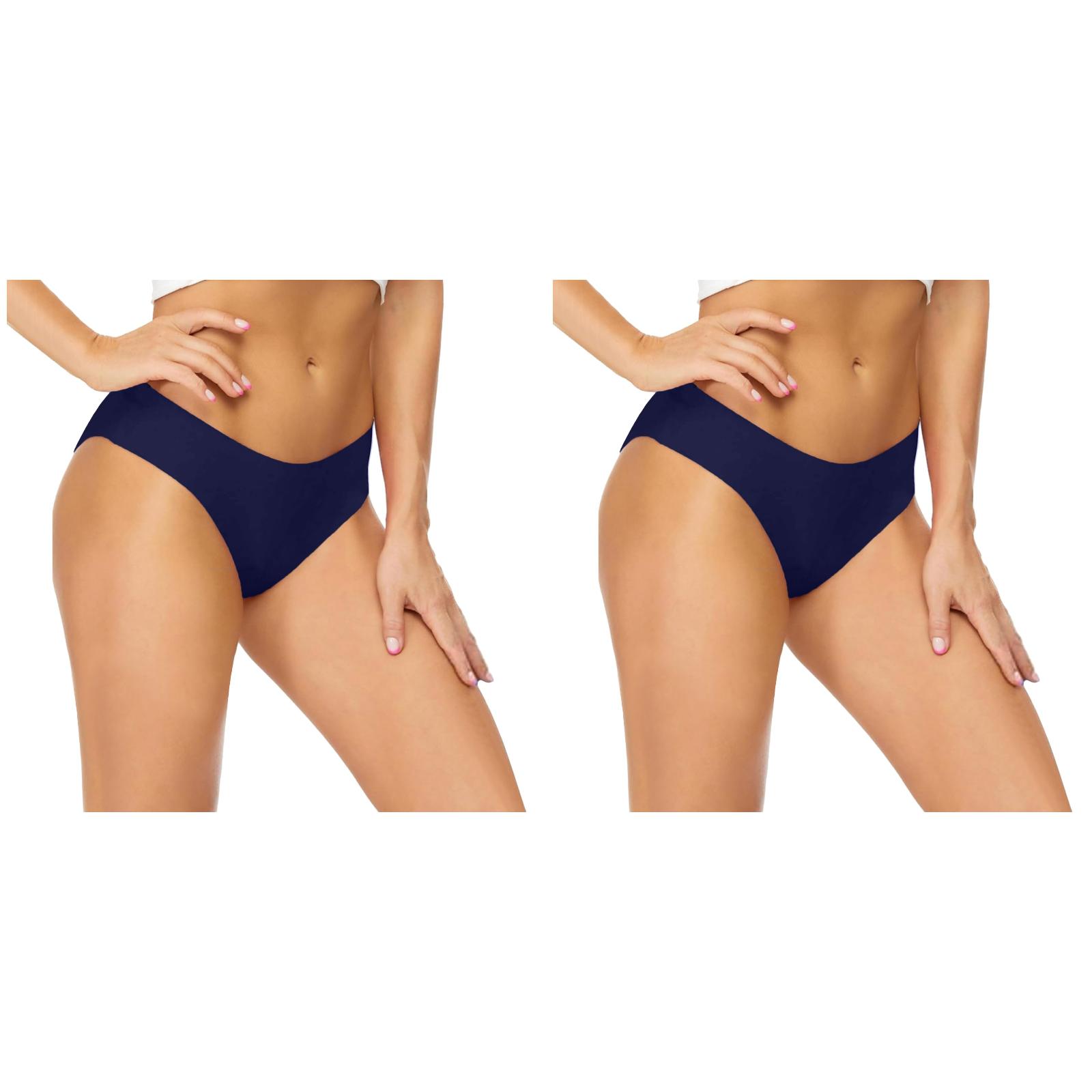 2-Pack) Rinsvye Women's Black Low Waisted Swimming Pants for Women