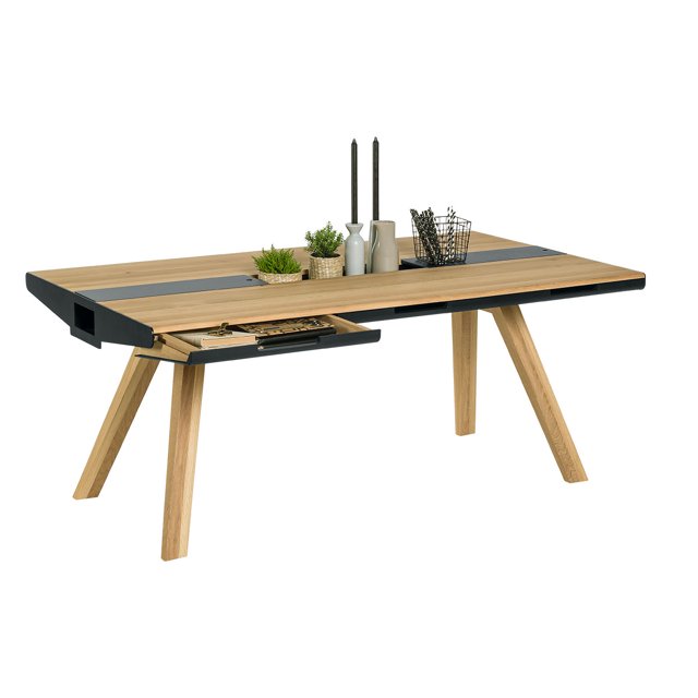 Mesa con cajones VOX Muebles madera de roble VOX Muebles Contemporáneo