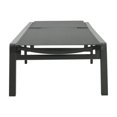 thumbnail image 6 of Outdoor Chaise Lounge Set of 2 with 5 Adjustable Position & Mesh Seat, Aluminum Patio Lounge Chair with Wheels for Outdoor Backyard Poolside, Black+Gray, 6 of 9