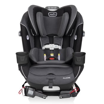 Evenflo All4One All-In-One Convertible Car Seat with SensorSafe (Aries Black)
