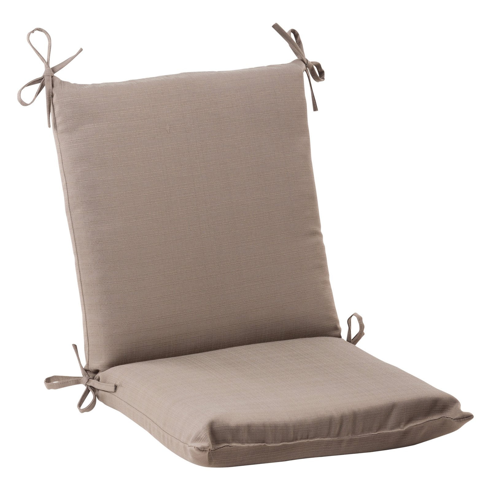 Pillow Perfect Solid Squared Corners Hinged Chair Cushion - Walmart.com