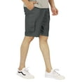 thumbnail image 3 of Inkmeso Solid Cargo Shorts For MenRelaxed Fit Casual Shorts Loungewear Everyday Cotton Pants, 3 of 7