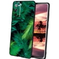 thumbnail image 1 of Compatible with Samsung Galaxy S20 Phone Case, Tropical-Leaves-10 Case Men Women, Flexible Silicone Shockproof Case for Samsung Galaxy S20, 1 of 1