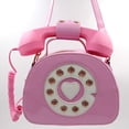 thumbnail image 5 of YOUI-GIFTS Retro dial telephone Crossbody Shoulder Bag,Pu Movable microphone Purse for Women, 5 of 5