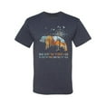 thumbnail image 2 of Wild Bobby, And Into The Forest I Go To Lose My Mind, Animal Lover, Men Graphic Tee, Vintage Heather Navy, Large, 2 of 4