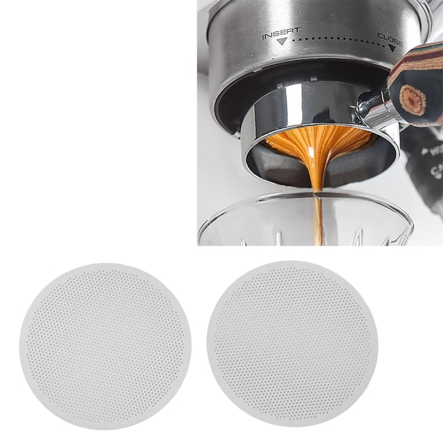 Coffee Puck Screen, 304 Stainless Steel, Effective Filtration, Durable, Easy to Wash, Retains Coffee Oils