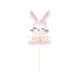 thumbnail image 1 of Vajilla desechable para fiesta de Pascua, accesorios para suministros de fiesta de color rosa, bonito patrón de conejo para té de , Estilo G, 1 of 10