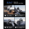 thumbnail image 2 of for MagSafe Car Mount [360° Rotation] Magnetic Phone Holder for Car Vent Phone Mount, Hands Free Phone Mount for Car Accessories fit iPhone Includes Vent/Dashboard Mount, Black Kits, 2 of 4