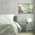 thumbnail image 6 of 16x24 inch Bathroom Painting For Wall The Water City Of Venice,Family Bathroom Canvas Decor Accessory,Charm Venice Retro Art Canvas Frameless Picture,For Art Collector Gifts,Man Cave,Bathroom, 6 of 6