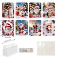 thumbnail image 3 of Ganfancp 8Pc Originalidad Tarjetero Monedero de Madera Serie Cute Christmas Monedero Colgante Decoración Hogar Liquidación Pinza Navideña*8, 3 of 7