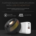 thumbnail image 4 of Altavoces para computadora Creative Pebble X Plus 2.1 USB-C con Subwoo, 4 of 6