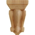 thumbnail image 2 of Ekena Millwork 2 1/4"W x 2 1/4"D x 4 1/4"H Devon Traditional Wood Corbel, Red Oak, 2 of 4
