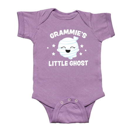 

Inktastic Cute Grammie s Little Ghost with Stars Gift Baby Girl Bodysuit