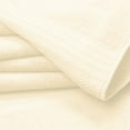 thumbnail image 2 of GLAMBURG Ultra Soft 8-Piece Towel Set - 100% Pure Ringspun Cotton, Contains 2 Oversized Bath Towels 27x54, 2 Hand Towels 16x28, 4 Wash Cloths 13x13 - Ideal for Everyday use, Hotel & Spa - Ivory Cream, 2 of 7