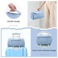 thumbnail image 2 of Bolsa de viaje portátil para secador de pelo y rizador, organizador de accesorios, impermeable, de poliuretano, 2 of 8
