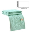 thumbnail image 3 of Under $1 GFHFHITJ Lightweigt Cooling Quilt,Summer Breathable Cooling Blanket for Hot Sleepers,Summer Throw Blanket for Bed, Couch and Sofa, Sage Green（79×59",Green）, 3 of 7