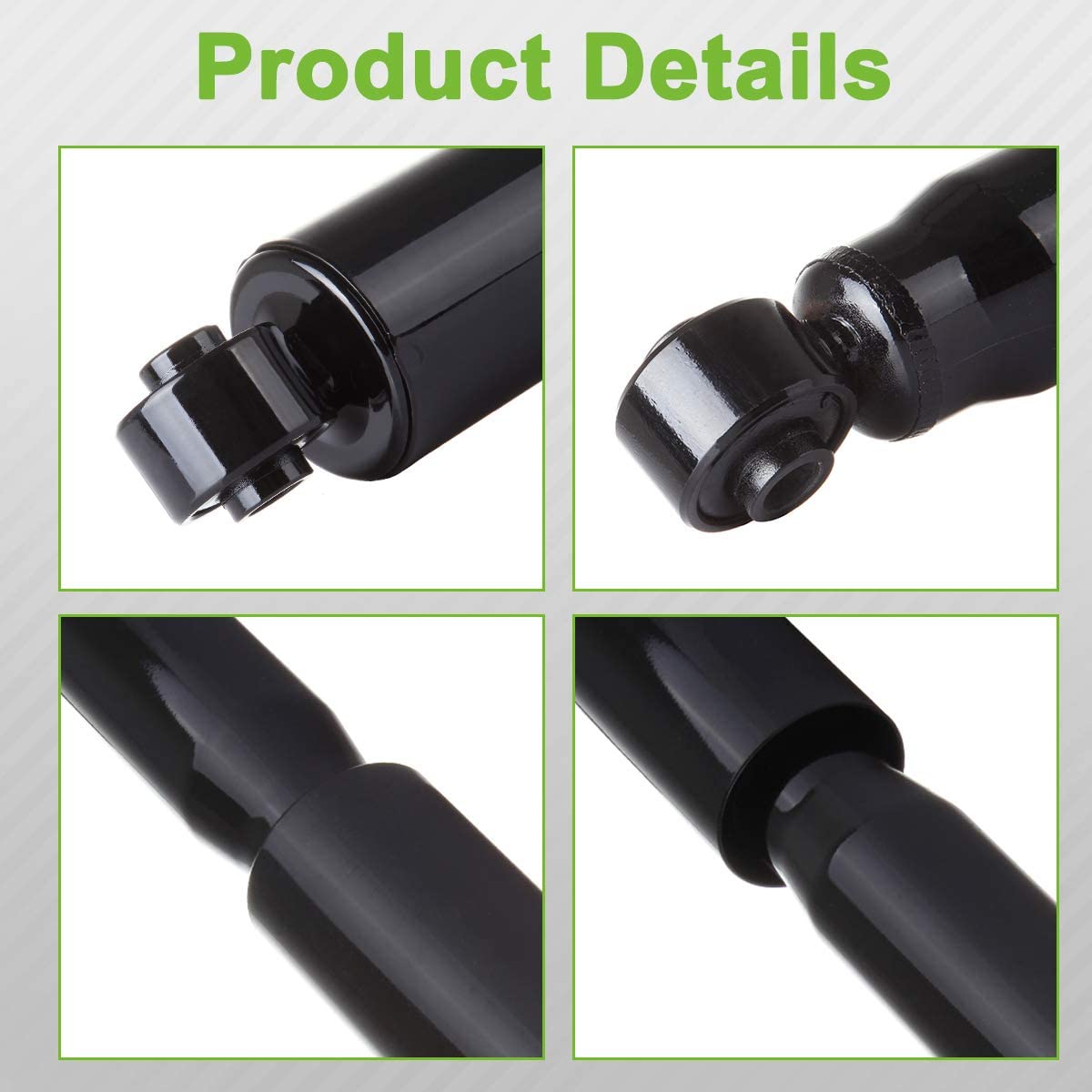 Rear Shocks Absorbers,ECCPP Gas Shocks fits 01-03 05-06 for Chevy Silverado 1500,01-03 05-06 for Chevy Silverado 1500 HD,99-04 for Chevy Silverado 2500,01-03 05-07 for GMC Sierra 1500 HD Pair Shocks