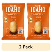 (2 pack) Roots Idaho Potato Chips, Barbecue 6 oz.