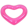 thumbnail image 1 of Beach Floats, PVC Material Heart Pool Float Lightweight Portable  For Summer Toy, 1 of 8