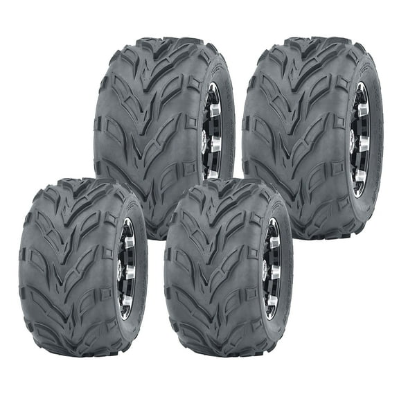 Set 4 WANDA ATV Go Kart tires 145/70-6 145X70X6 & 18X9.5-8 18X9.5X8 4PR