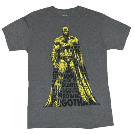 In My Parents Basement Batman Dc Comics Mens T Shirt Caped Crusader Comprised Of Words Phrases Walmart Com Walmart Com