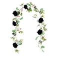 thumbnail image 3 of pstuiky Roses Guirlande Artificielles 68,9 Pouces Vigne en Plastique Multicolore Résistante aux Uv pour Usage Extérieur et Intérieur, 3 of 7
