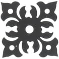 thumbnail image 2 of Village Wrought Iron DHK-153 Silhouette de Porte Florale, 2 of 3