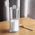 thumbnail image 1 of Ejoyous Transparent Round Acrylic Cotton Pad Storage Case Organizer Puff Holder Container, Cotton Pad Container, Acrylic Pad Case, 1 of 8