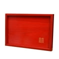 thumbnail image 1 of GUOOL Chinese Wedding Serving Tray Candy Plate Cake Snack Plates Tea Trays for Wedding Large, 1 of 9