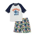 thumbnail image 1 of iXtreme Boys' 2-Piece Swim Set - navy, 3t, 1 of 2