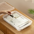 thumbnail image 2 of Bylaoya PP Plastic A4 File Organizer, Transparent, 2 of 6