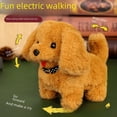 thumbnail image 5 of Muñeco de peluche eléctrico de conejo y perro de simulación para niños, juguete con sonido y movimiento, se puede llamar hombre y mujer eléctricos, 5 of 5