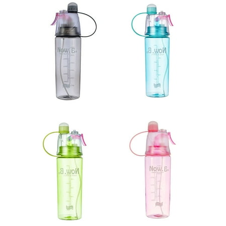 

ROBOT-GXG Sports Drink Spray Water Bottle Outdoor Cycling Hiking Running Jogging Drink Bottle Container 400ml/600ml