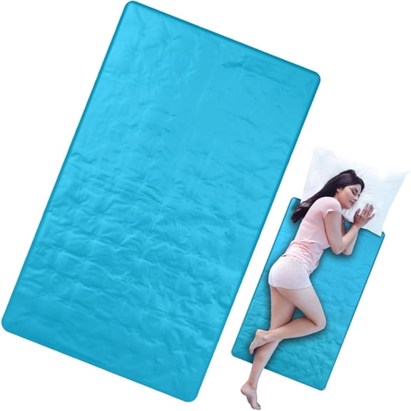 Cooling Pad Mat for Bed Cooling Mattress Pad Gel for Sleep, Summer Hot Flashes,