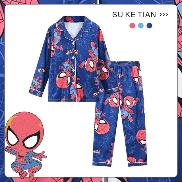 Pijama Kawaii Sanrioed Cinnamoroll para niños y niñas, ropa de dormir de manga larga, bonito Anime Kuromi Melody, regalo para el hogar, 2023