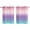 Pink Purple, variant on Pink Purple Teal Ombre Cream Kitchen Curtains Small Short 39 Inch Length, Modern Abstract Art Aesthetics Bedroom Living Room Curtains, Light Filtering Cafe Curtain Drapes 2 Panels Set 55''x39''